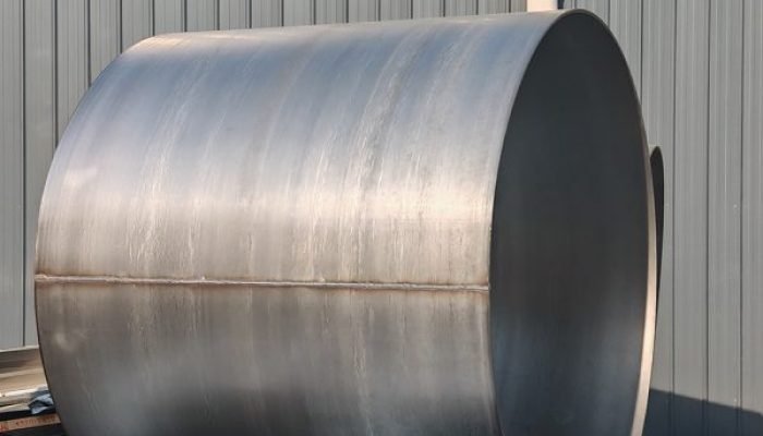 Tubos de inox calandrados
